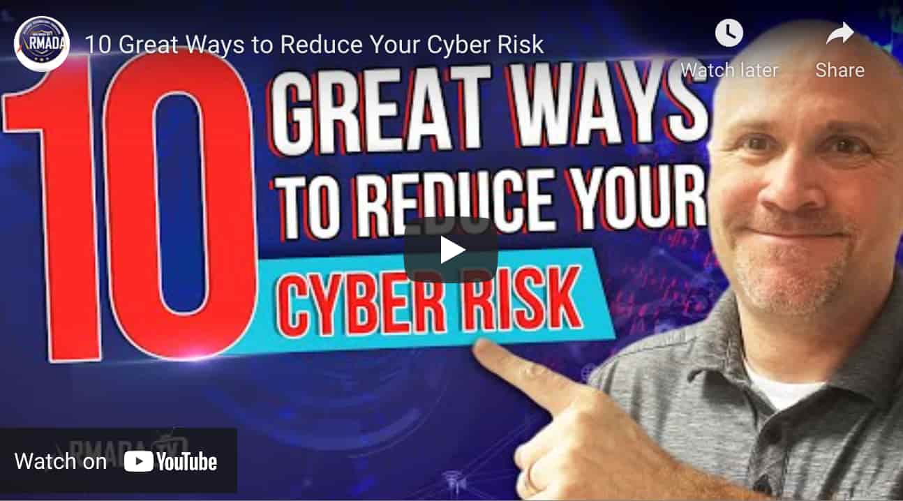 10 Ways To Reduce Your Cyber Risk